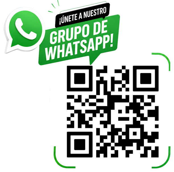 Únete a nuestro grupo de WhatsApp